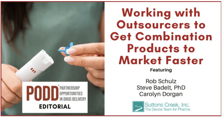SCI Team Speaks with PODD about Combination Product Outsourcing Trends